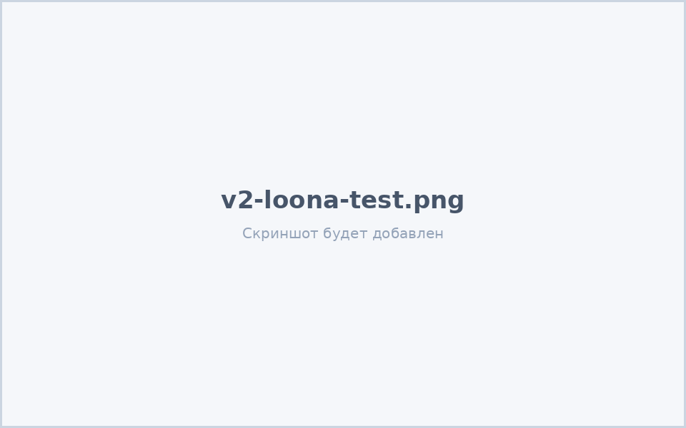 Тест Loona API